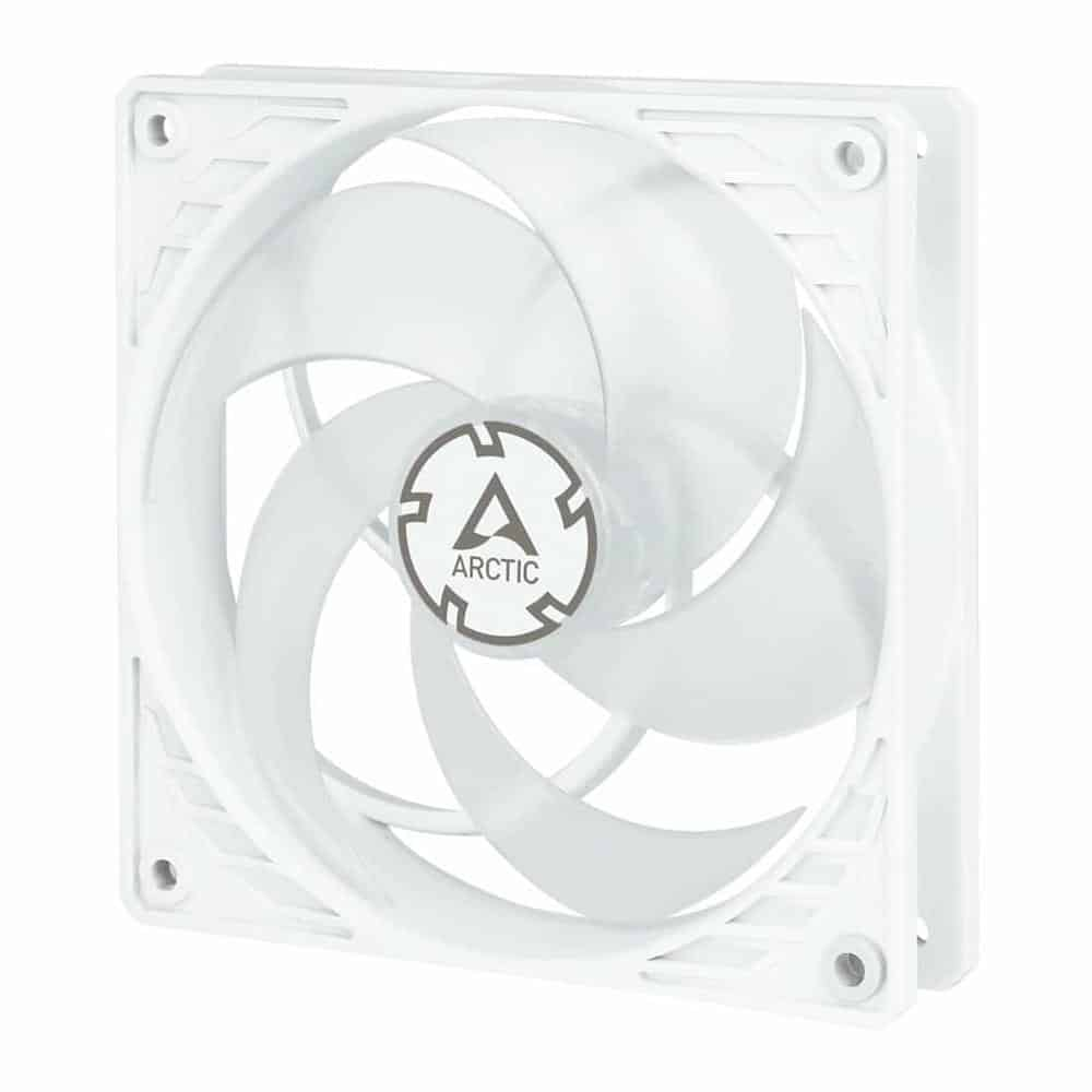 Arctic P12 Static Pressure 120mm PWM PST Fan White/Transparent